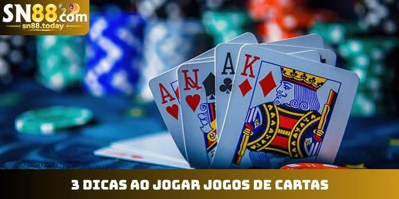 3 dicas ao jogar jogos de cartas