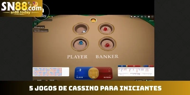 5 jogos de cassino para iniciantes