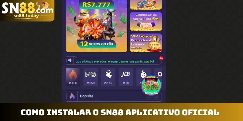 Como instalar o SN88 aplicativo oficial