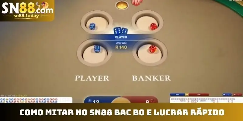 Como mitar no SN88 Bac bo e lucrar rápido