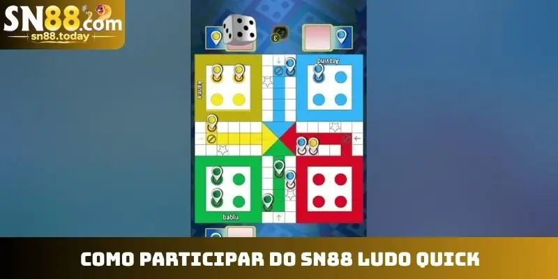 Como participar do SN88 Ludo Quick