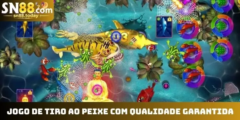 Jogo de tiro ao peixe com qualidade garantida
