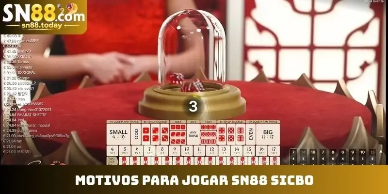 Motivos para jogar SN88 Sicbo