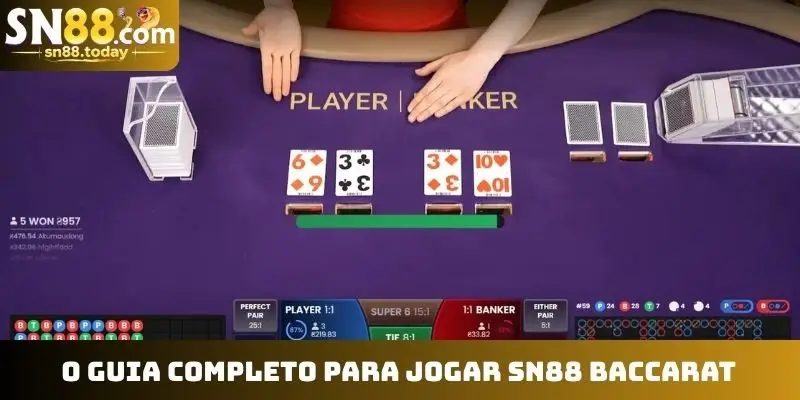 O guia completo para jogar SN88 Baccarat