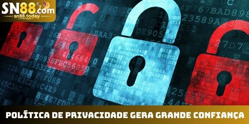 Política de privacidade gera grande confiança