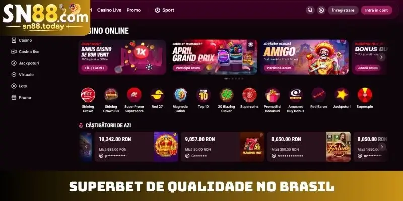 Superbet de qualidade no Brasil